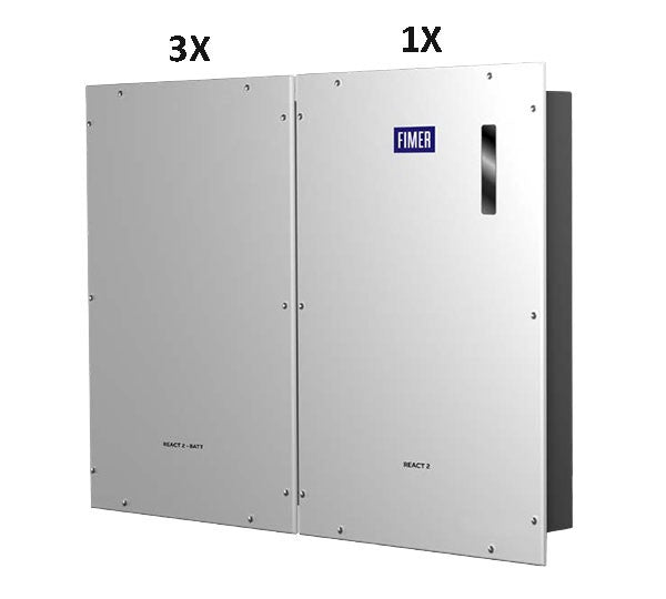 Solarics_FIMER Solarspeicher REACT2-UNO-5.0-TL + BATTERY (12 KWH)