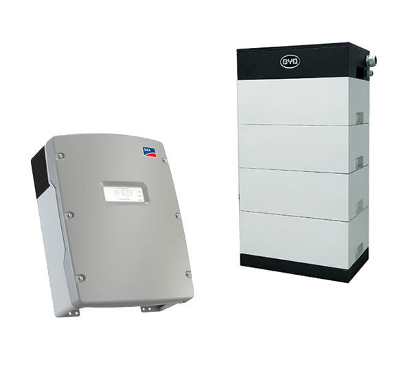 Solarics_BYD + SMA  Solarspeicher B-BOX LVS 16.0 (16 KWH) + SI 6.0H ALU-WHITE