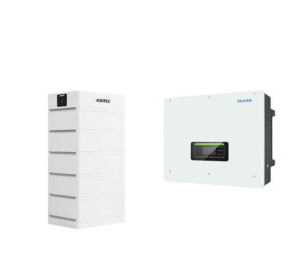 Solarics_AXITEC + SOFAR Solarspeicher AXISTORAGE LI SV1 16.9 + HYD 15KTL-3PH HYBRID-WR
