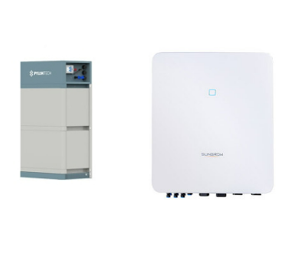 Solarics_PYLONTECH + SUNGROW Solarspeicher PYLONTECH FORCE H2 6.7 + SUNGROW SH10.0RT-V112 HV-SPEICHERSYSTEM, 6,7 KWH NUTZBAR, 3-PHASIG