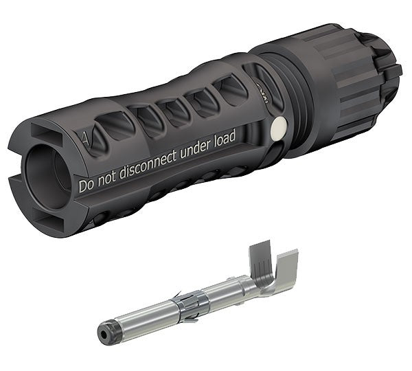 Solarics_STÄUBLI Steckverbinder MC4-EVO2 MALE PV-KST4-EVO 2/10II-UR MC4 KUPPLUNGSSTECKER (-) FÜR KABEL Ø 10MM²
