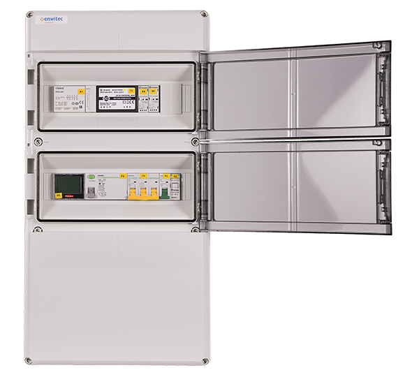 Solarics_ENWITEC Wechselrichter ERSATZSTROM-BOX FRONIUS SYMO GEN24 PLUS ALLPOLIGE TRENNUNG + FRT, 3-PHASIG, 65 A