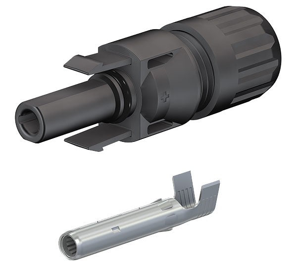 Solarics_STÄUBLI Steckverbinder MC4 FEMALE KBT4/10II MC4 KUPPLUNGSBUCHSE (+) FÜR KABEL Ø 10MM²