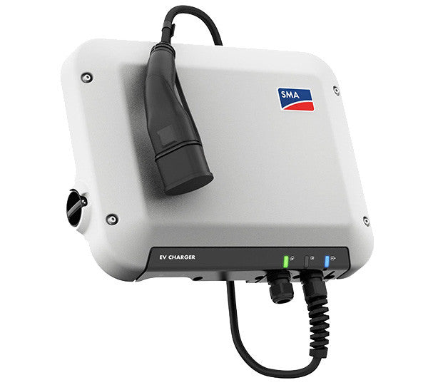 Solarics_SMA Elektromobilität SMA EV CHARGER 22 DREIPHASIGE AC-LADESTATION MIT 10 M LADEKABEL