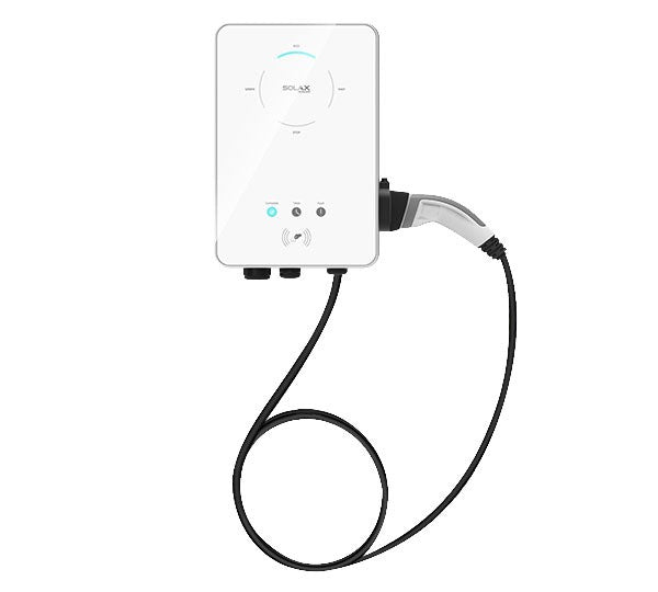Solarics_SOLAX POWER Elektromobilität SMART EV CHARGER X3-EVC-11K (PXH) MIT TYP 2 LADEKABEL, LÄNGE: 6,5 M, RFID