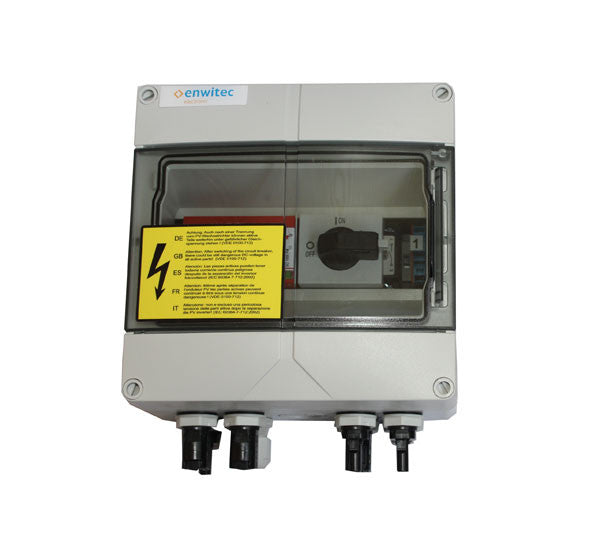 Solarics_ENWITEC Trennstellen und Anschlusskästen GAK TYPE S-1000-2R-T40A-BC-PES-1.0_SC GENERATORANSCHLUSSKASTEN