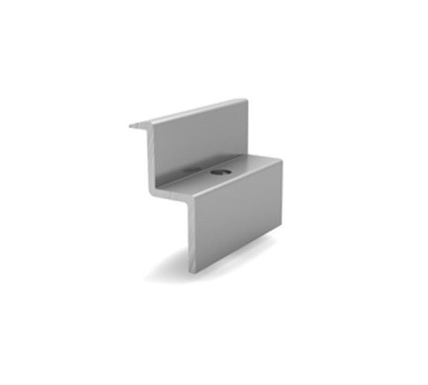 Solarics_K2 SYSTEMS Modulbefestigungen EC STANDARD 30-31 SILVER VPE 500 MODULENDKLEMME STANDARD 30-31MM, ALUMINIUM