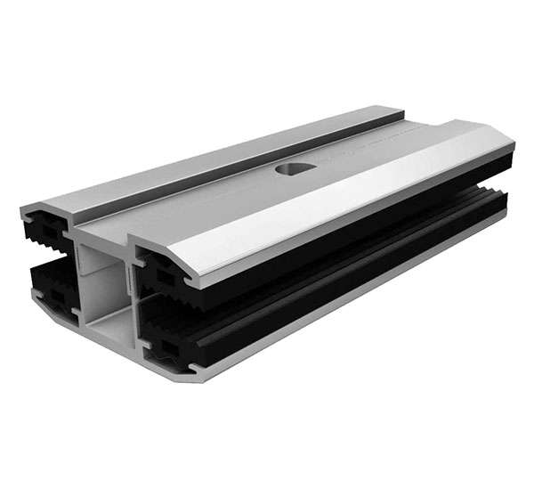 Solarics_K2 SYSTEMS Montageschienen MC L AL SC CLICK 6.8 LAMINATMITTELKLEMME FÜR MODULE