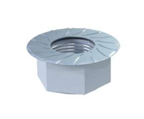 Solarics_K2 SYSTEMS Schrauben und Muttern NU M12 S A2 SPERRZAHNMUTTER M12 - DIN 6923