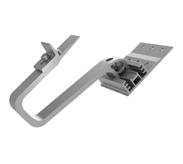 Solarics_K2 SYSTEMS Dachbefestigungen SINGLEHOOK 3S LONG DACHHAKEN MIT 3-FACHER HÖHENEINSTELLUNG