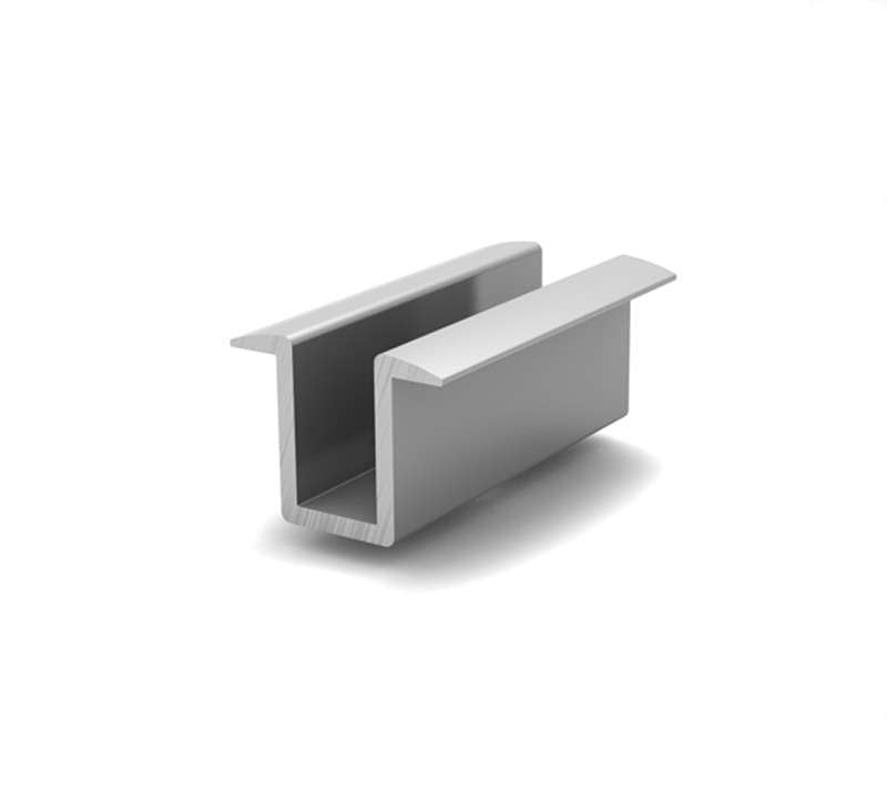 Solarics_K2 SYSTEMS Montageschienen MC AL SILVER MODULMITTELKLEMME, ALUMINIUM