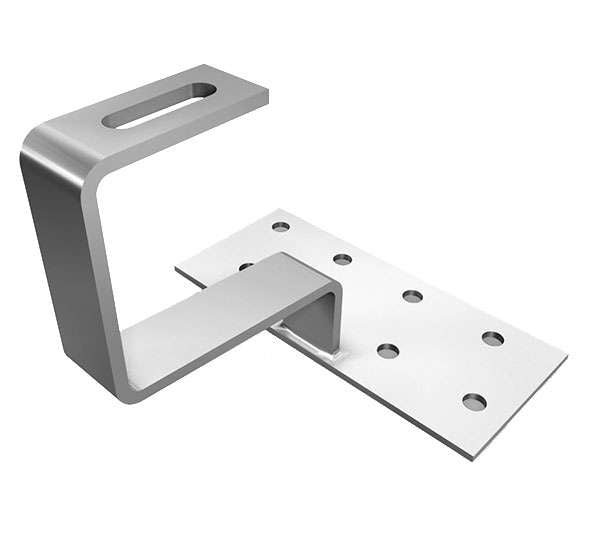 Solarics_K2 SYSTEMS Dachbefestigungen RF PA H38-120 DACHHAKEN FÜR PFANNENZIEGEL H=38 MM (GROSSE PLATTE)