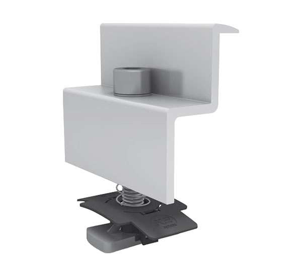 Solarics_K2 SYSTEMS Montageschienen EC SET AL STANDARD 30-31 SS PA ENDKLEMMEN-SET 30-31MM, EDELSTAHL, VORMONTIERT