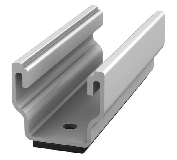 Solarics_K2 SYSTEMS Montageschienen RK2 MUR 0,10M EPDM K2 MULTIRAIL 10 MIT EPDM BAND