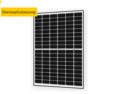 Solitek Solarmodul SOLID Framed, Transparent 435W