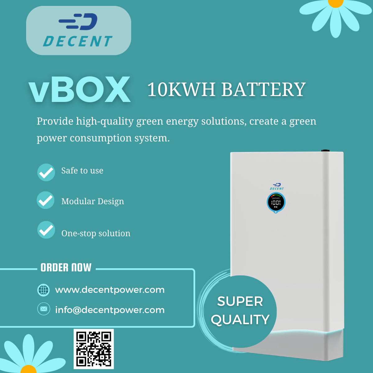 Decent Power (Shenzhen) Co., Ltd. - Speicher - vBOX vBOX - Art. 33158