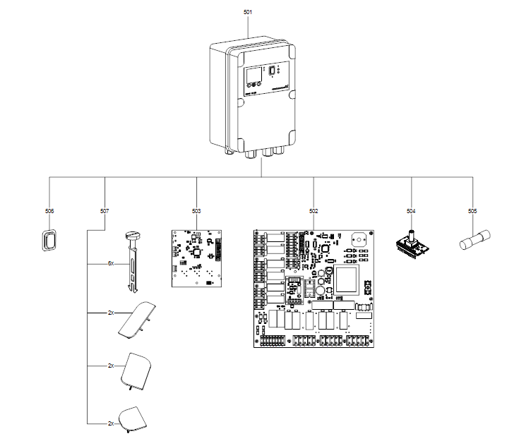 GRUNDFOS Hebeanlage M.12.3.4 - Art Nr. 97901065