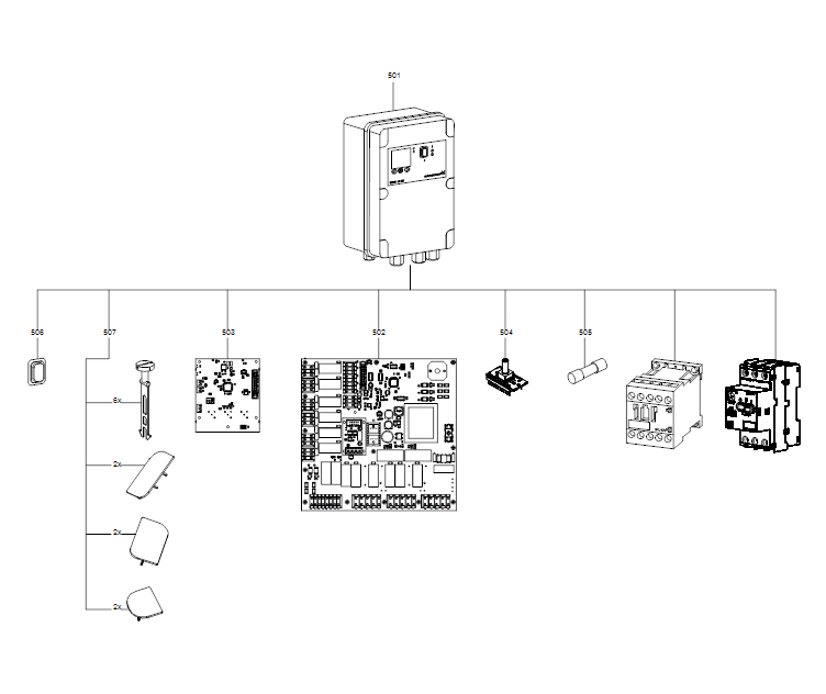 GRUNDFOS Hebeanlage MD.38.3.2 - Art Nr. 97901094
