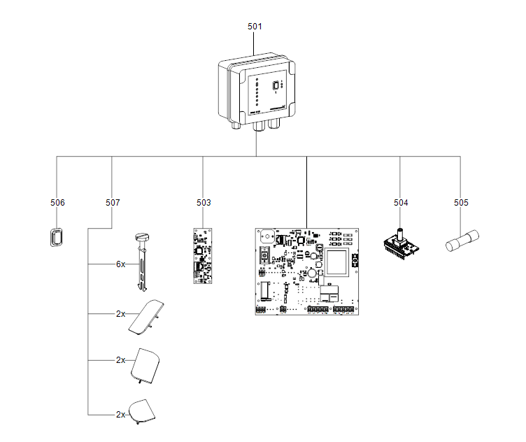 GRUNDFOS Hebeanlage MSS.11.1.2 - Art Nr. 97901037