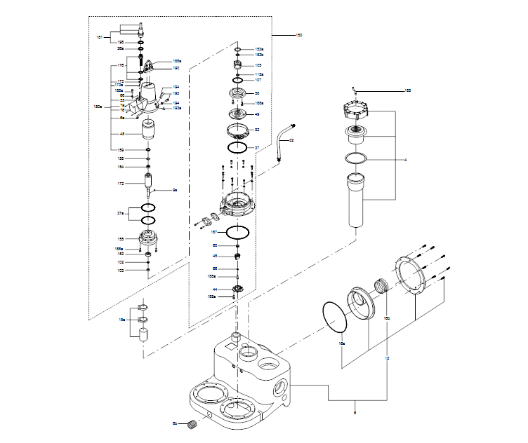 GRUNDFOS Hebeanlage MOG.40.3.2 - Art Nr. 97901134