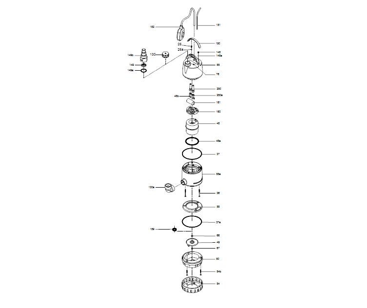 GRUNDFOS Tauchmotorpumpe Unilift CC9 - A1 - Art Nr. 96280970