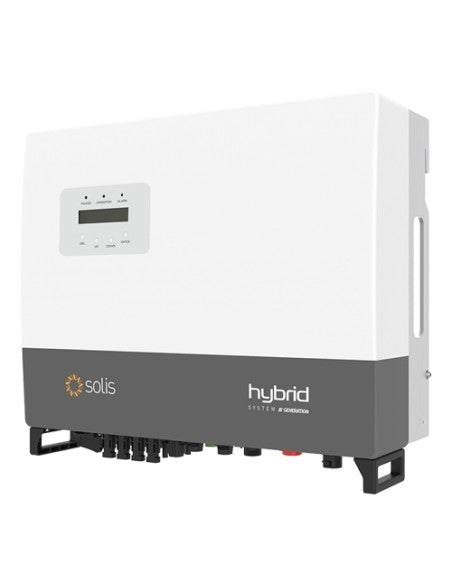 Wechselrichter-Hybrid dreiphasiger 6kW Solis Pflanze Photovoltaik Akku Lithium