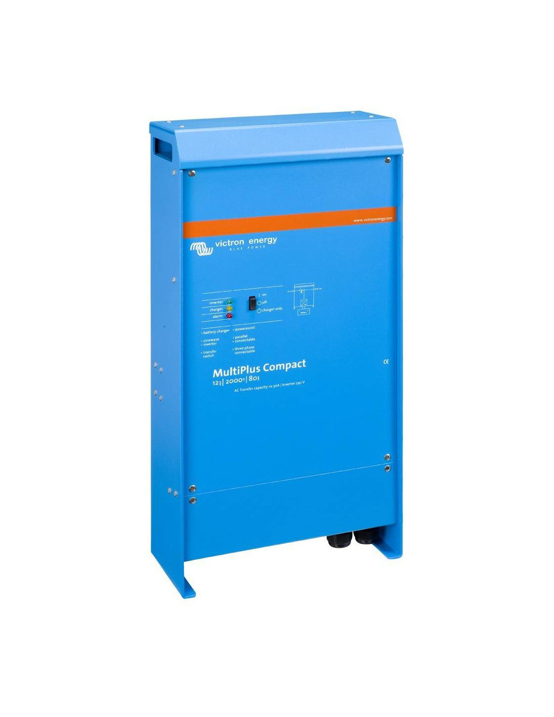 Wechselrichter-Ladegerät 1300W 12V Victron Multiplus Compact C12/1600/70-16