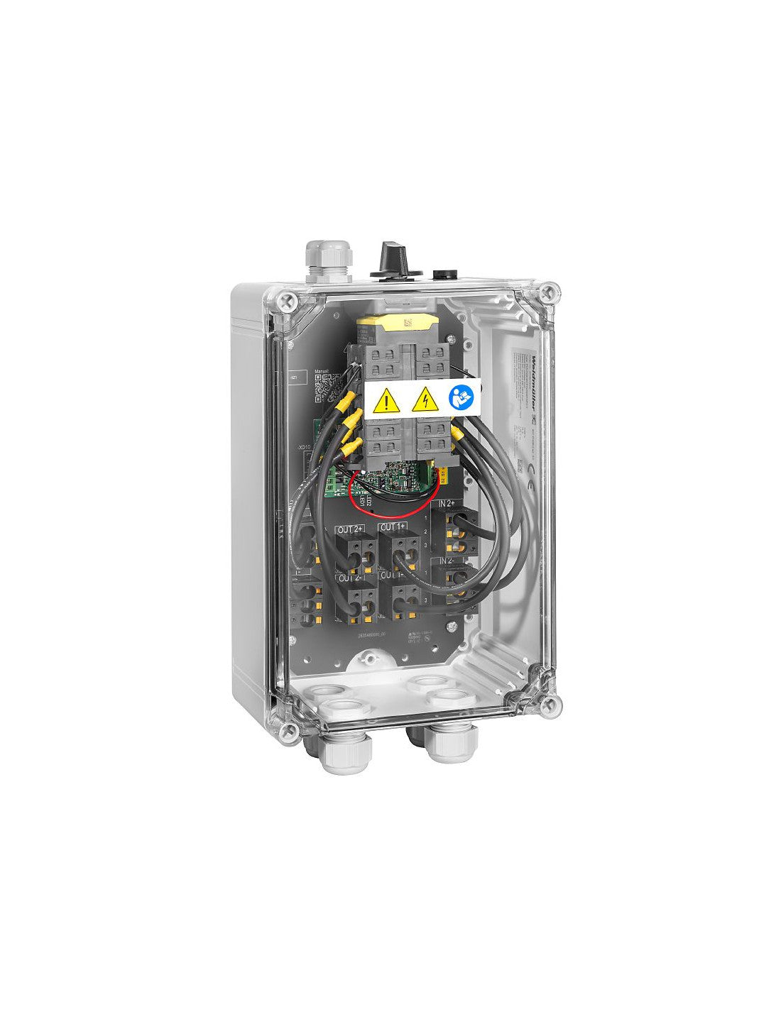 Weidmüller-Dateischalter PV Next 1100V 2MPP 4 Briefposter