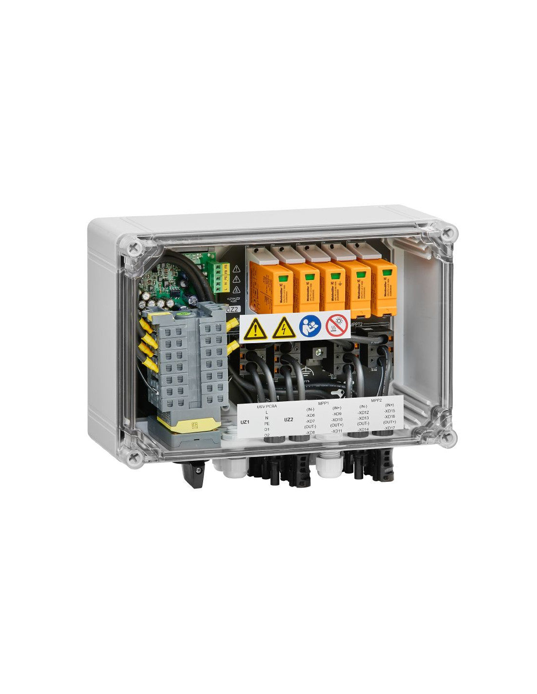 Weidmüller-Dateischalter PV Weiter 1100V 2MPP SPD EVO 2 Plug & Play
